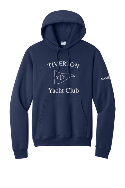 TYC - Fleece Pullover Hooded Sweatshirt - Navy
