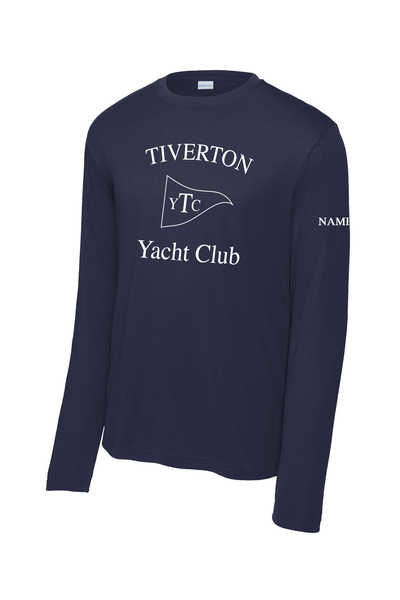 TYC - Unisex Long Sleeve Performance Tee - Navy