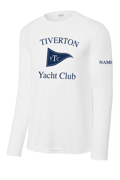 TYC - Unisex Long Sleeve Performance Tee - White